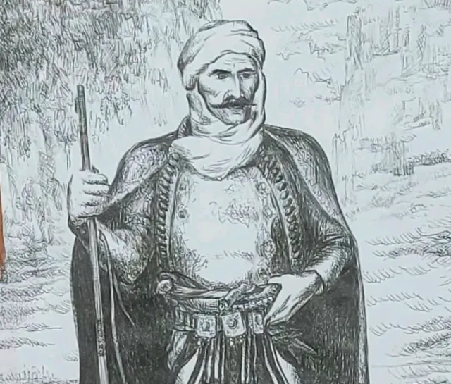 Albanian General Çelë Shabani (1810-1879)
