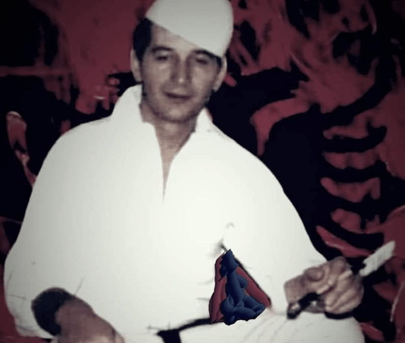 Albanian martyr Zija Shemsiu who was tortured and murdered in prison by the Serbs in Belgrad