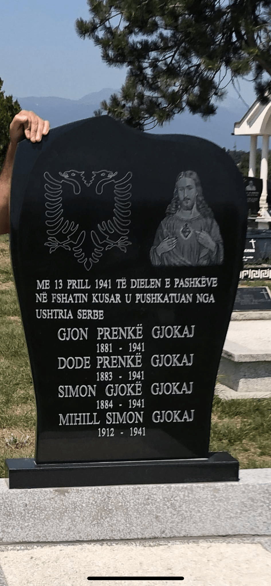 The Serbian massacre of Catholic Albanians of Kusar on April 13, 1941