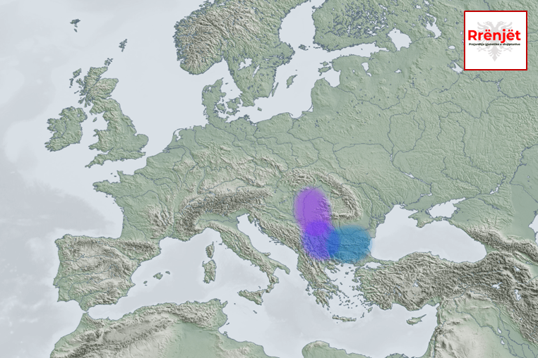 The E-V13 Hablogroup of Albanians