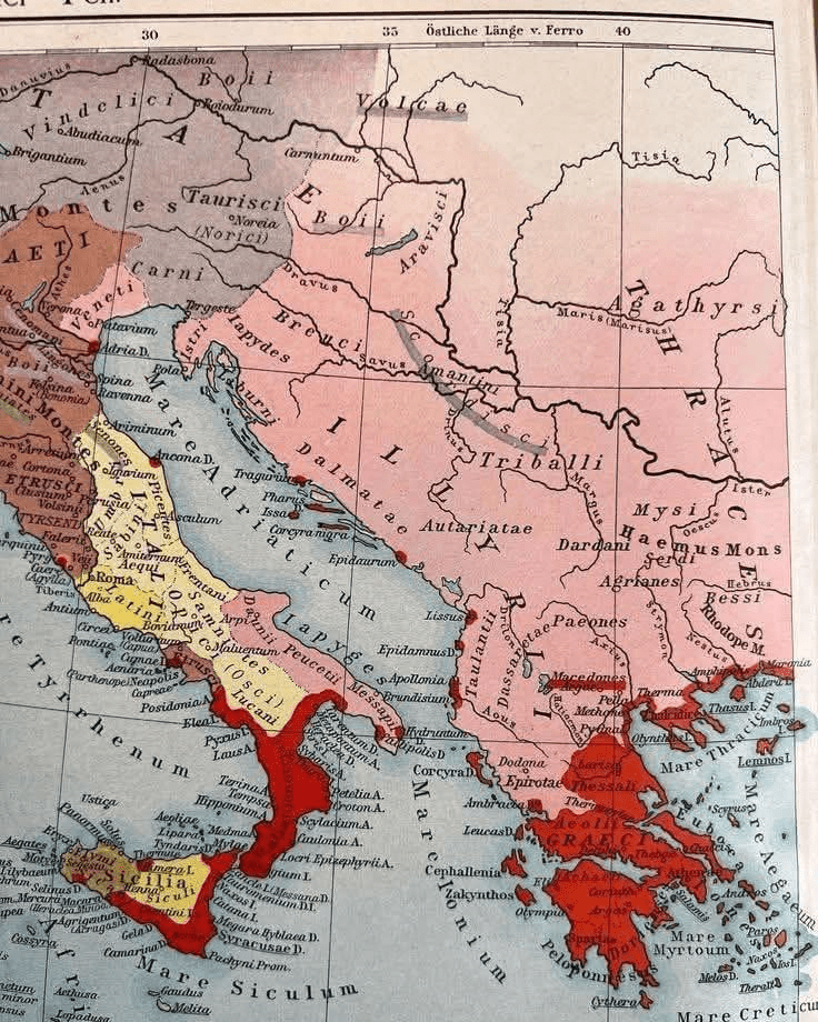 The Kingdom of Illyria (Illyricum) between the Roman and Greeks Empires