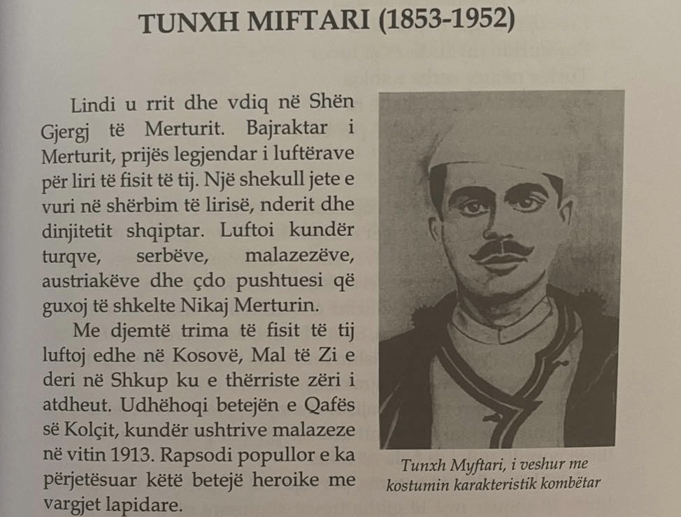 Tunxh Miftari (1853 - 1952)