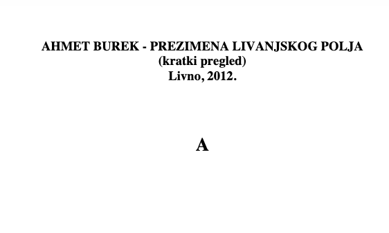 The Albanian origin of certain Croatian and Bosnian families and tribes in the 18th-19th&nbsp;century
