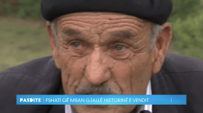 Serbian atrocities in Krajkovi of Drenas where Serbs tortured an old Albanian and burned down the entire village