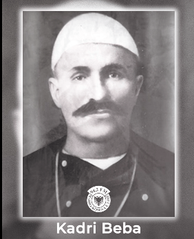 Albanian hero Kadri Beba (1878-1947) from Ribari i Madhë