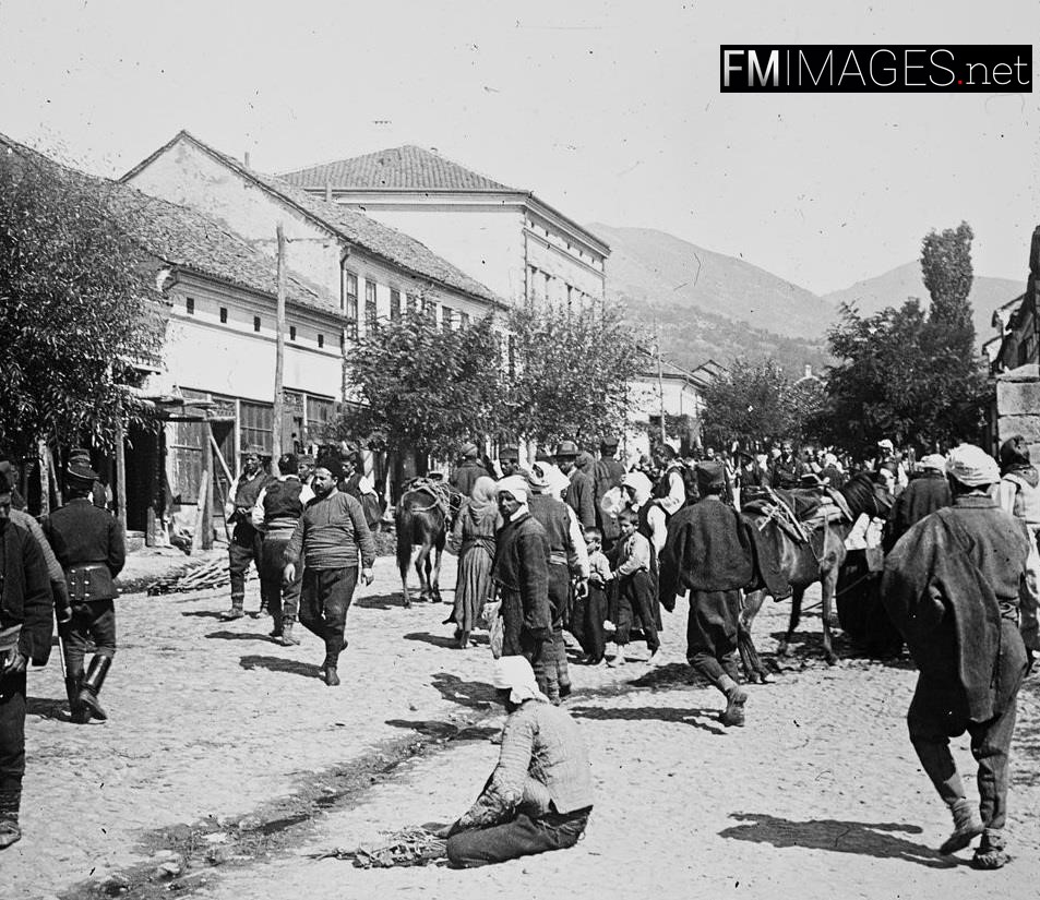 Albanians in Vranje, 1893.