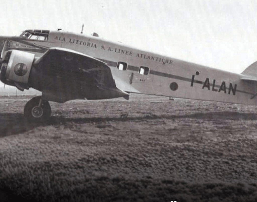 The first Albanian functional domestic airline in&nbsp;1937