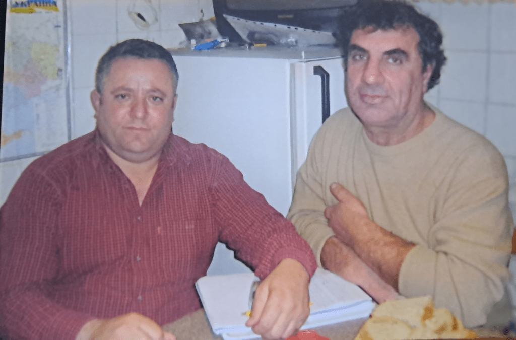 Visiting Albanians of Ukraine; Mihail Supjur of Karakurt in 2009