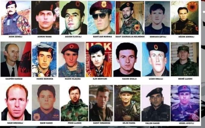 A Commemoration of the Albanian UÇK fighters of Gjakova, Peja, Malishevë, Deçan and Rogovë te Hasit