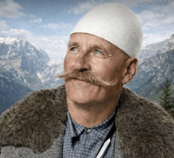 Albanian patriots Avdyl Dura and Ram Beka who fought Yugoslav forces until death in 1949