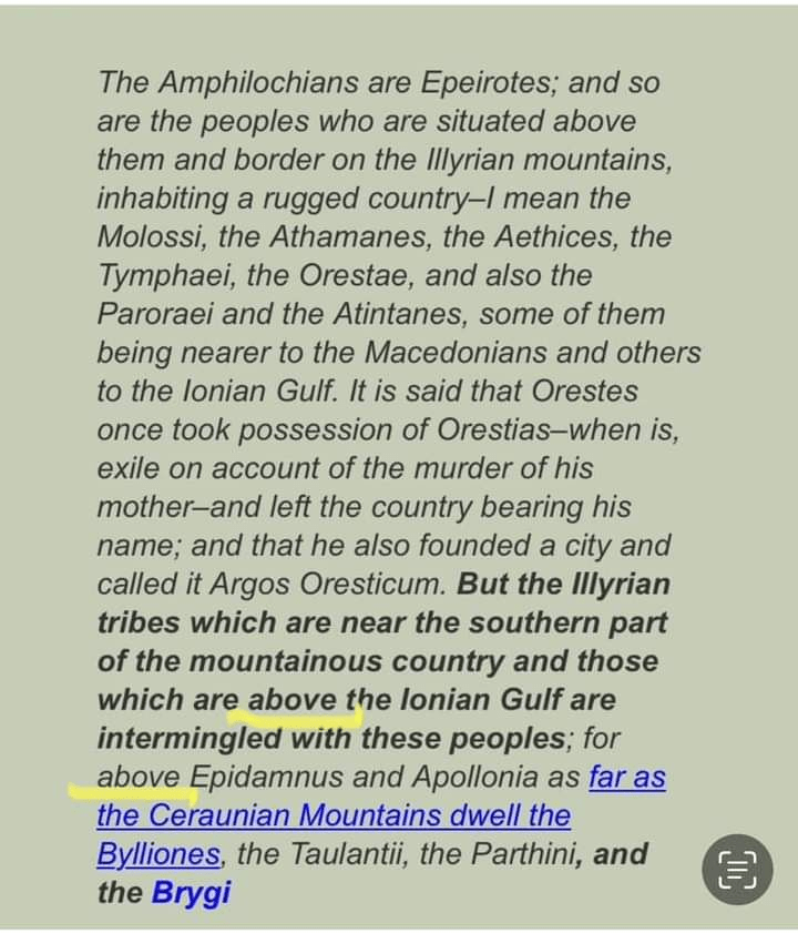 The Brigët/Brygët as an Illyrian tribe in ancient sources
