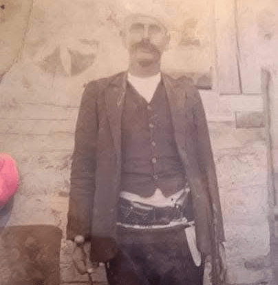 Albanian hero Banush Hoxha (Sedllari) (1880 - 1948)