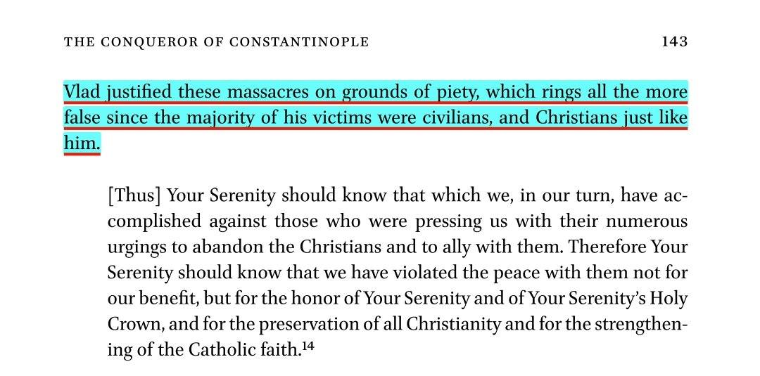 Many of the victims of Vlad the Impaler were Christians