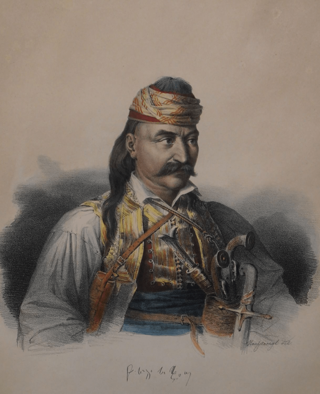 Theodoros Kolokotronis (Theodor Bythguri) the Arvanite and grandson of Jani Boçka