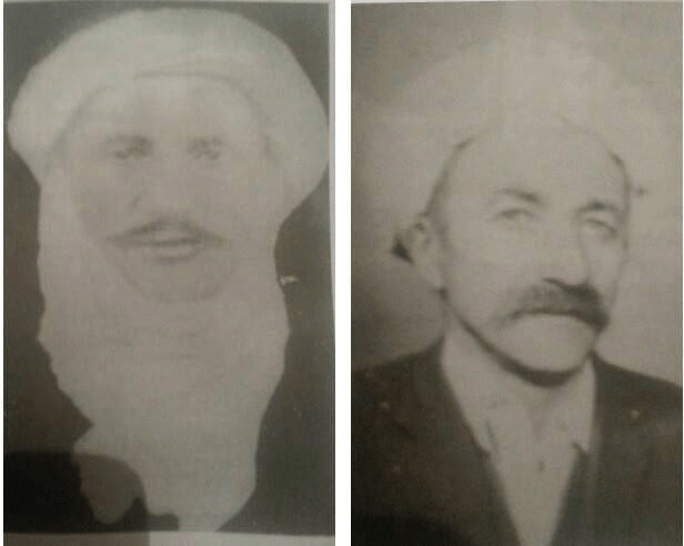 Albanian fighters Tahir (Col) Demaj (1885-1961) and his father Haxhi (Tahir) Demaj
