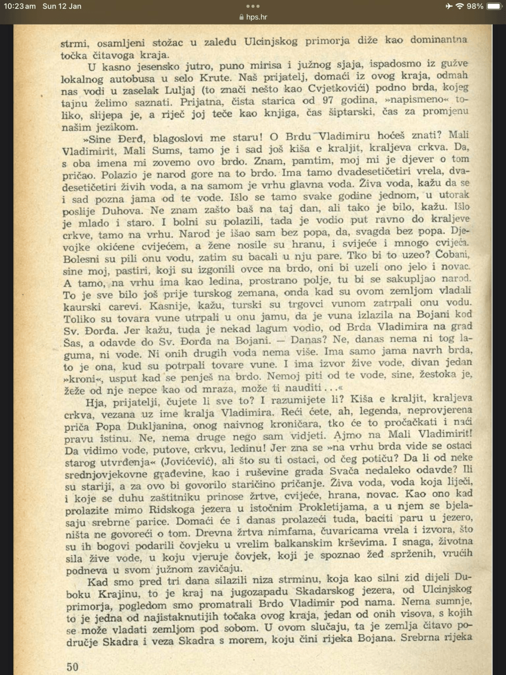 The Church of Vladimir on the Mountain of Suma