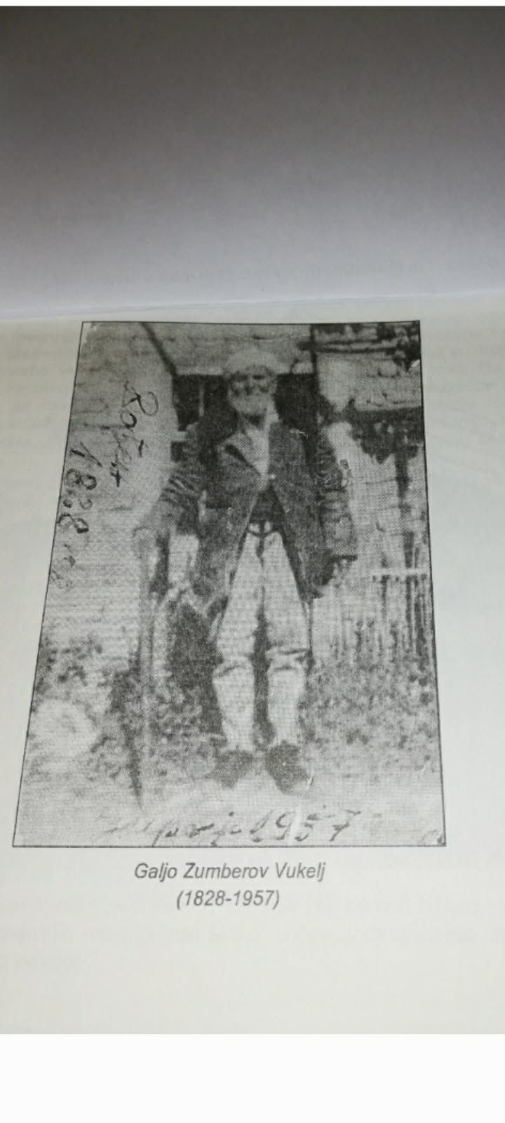 The oldest Albanian in the world – 129 year old Galjo Zymberov Vukelj (1828-1957)