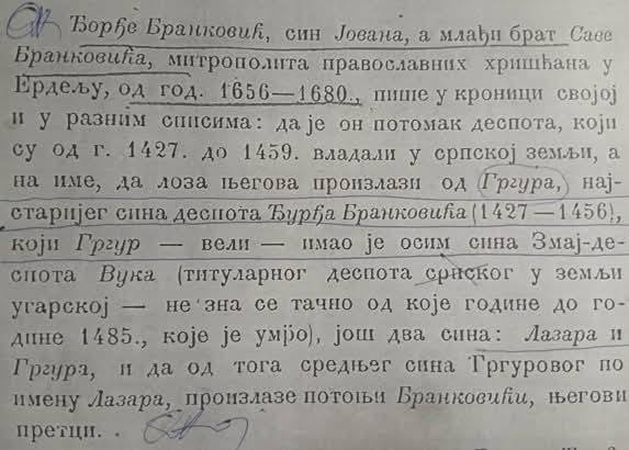 On the Origins of the Branković Family: A Critical Reassessment of Historiographical Narratives