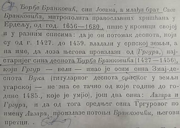 On the Origins of the Branković Family: A Critical Reassessment of Historiographical Narratives