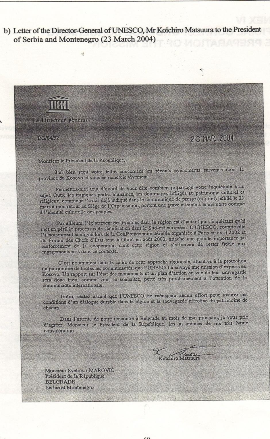Cultural Heritage and Fulfillment of Standards for Kosovo’s Independence 1999-2006