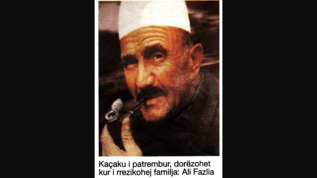 The Albanian hero Ali Fazliu Prekazi&nbsp;(1900-1947)