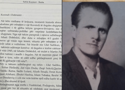 The Albanian Assembly of Dobërdol in 1945