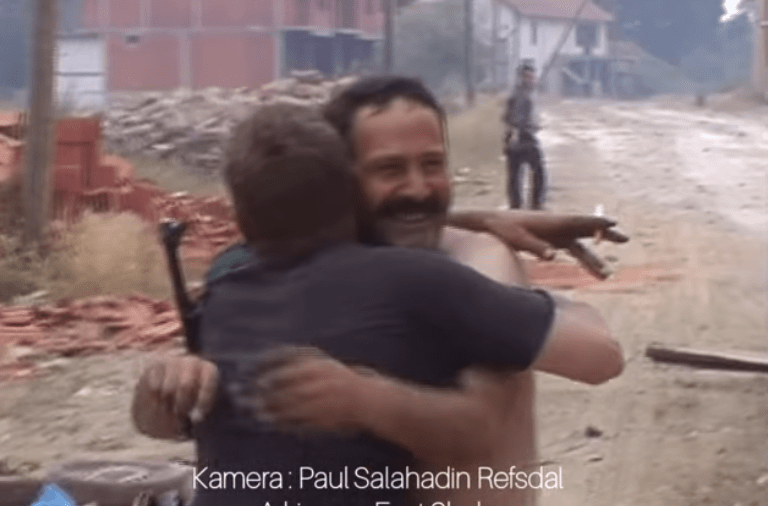 Scenes from the liberation of Malishevë from Serbian terror&nbsp;(1999)