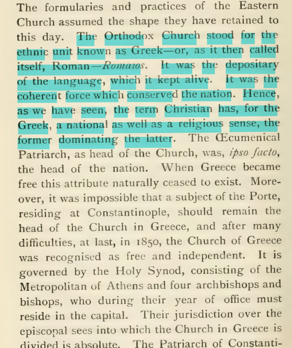 Greeks were called “Romanos” (Roman) in the past&nbsp;centuries
