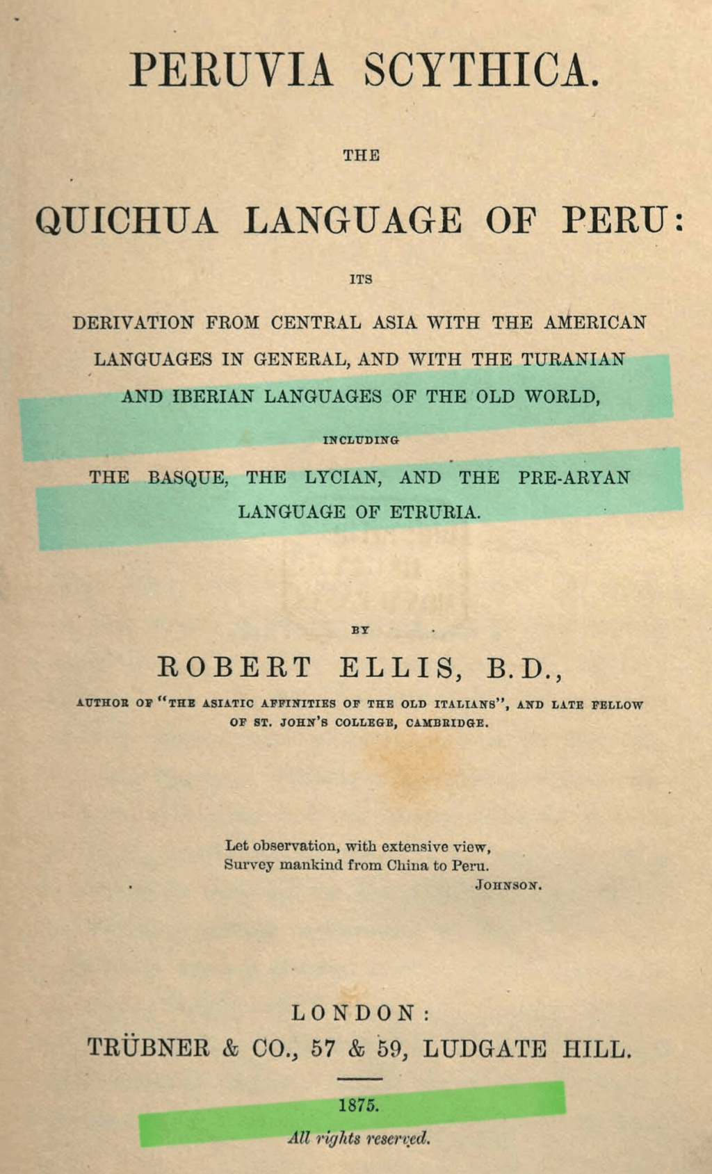 Albanian in Nineteenth-Century Comparative Linguistics: Reflections on Peruvia&nbsp;Scythica