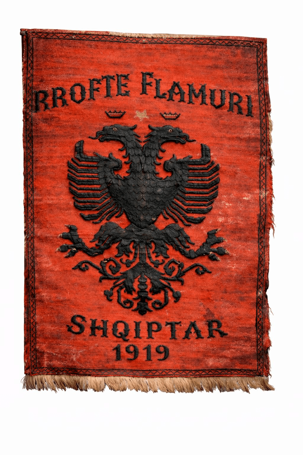 The Albanian flag of Camëria in&nbsp;1919