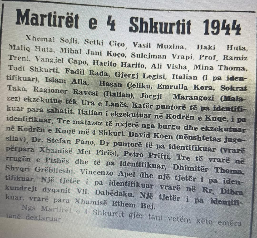 February 4, 1944: Albanian Gendarmerie Confronts Assassination Attempts ...