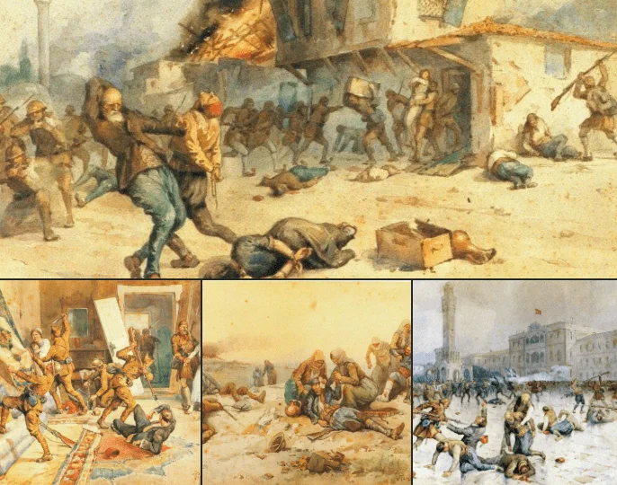 The Greek massacre of Izmir (Smyrna) on May 15, 1919