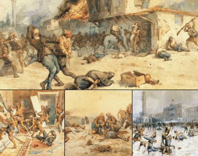 Greek War Crimes; The Greek Massacre in Izmir (Smyrna) on May 15,&nbsp;1919