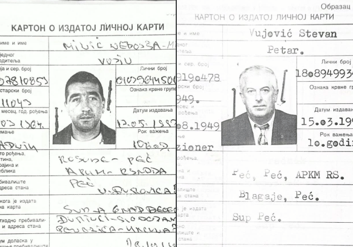 Dossier from 2001 accuses the Serbs Neboiśa Minić and Vujović Stevan Petar for war&nbsp;crimes