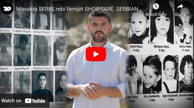 Српски војници су масакрирали 1380 албанске деце 1998-99. године. Многа се још увек воде као нестала. српске власти не предузимају ништа.