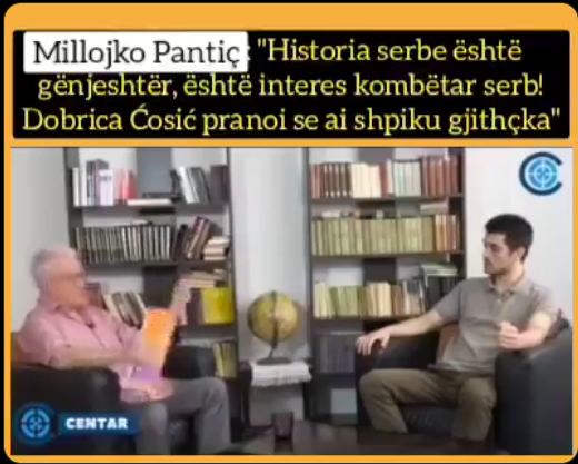 Serbian author Dobrica Çosic: I Made Everything Up