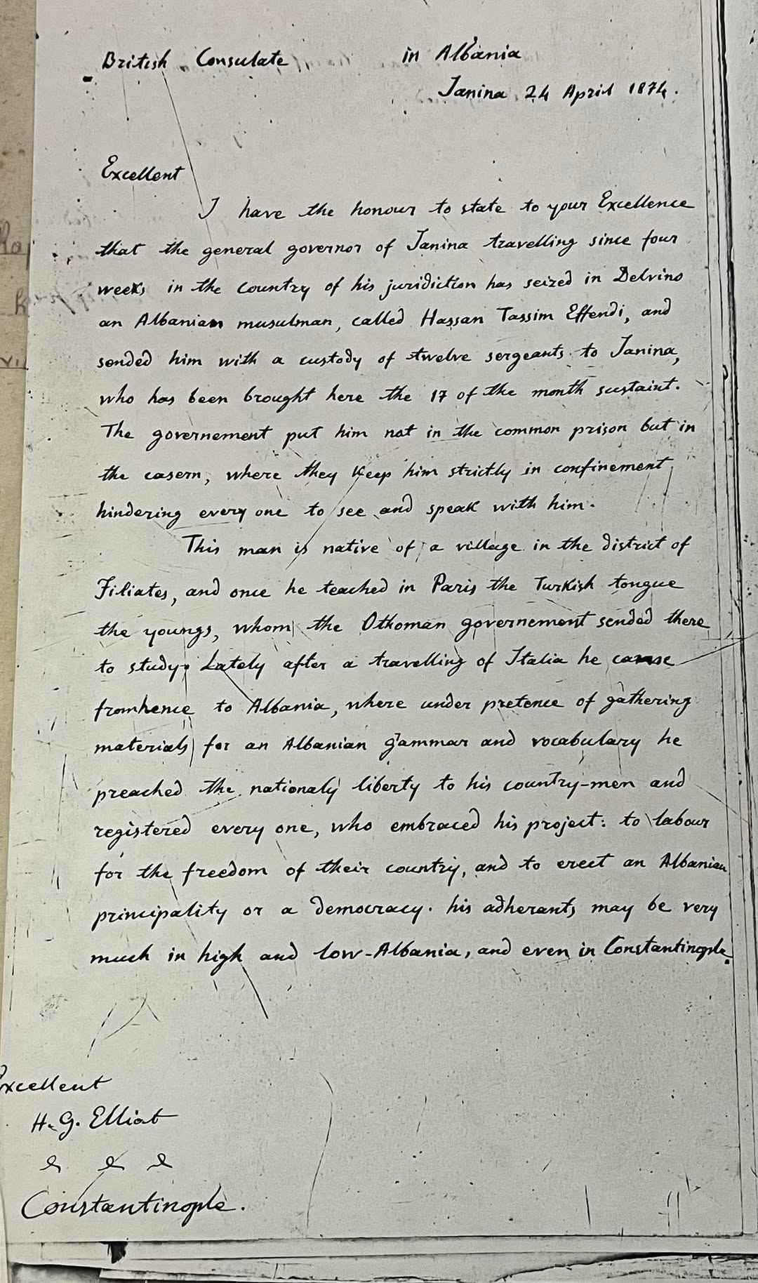 Why Hoxhë Hasan Tahsini was the leader of the Albanian lobby in Istanbul