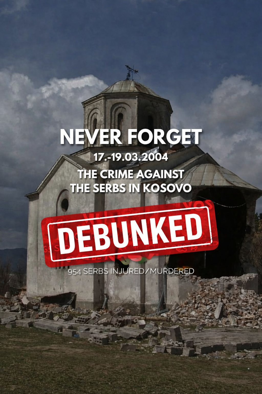 Debunking the Serbian “March Pogrom” Narrative: The 2004 March Unrest in Kosovo Was a Spontaneous Outburst Rooted in Frustration, Not Orchestrated Ethnic Cleansing