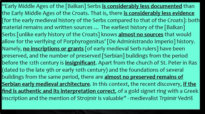 Медиевистичар Трпимир Ведриш: Мање је средњовековних доказа о Србима и нису сачувани натписи средњовековних српских владара
