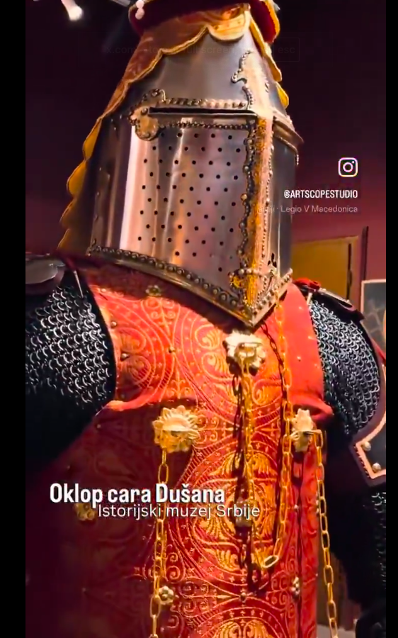 Debunking the Viral “Epic” Reconstruction of Emperor Dušan’s Armor: Artistic Fantasy Meets Historical Reality