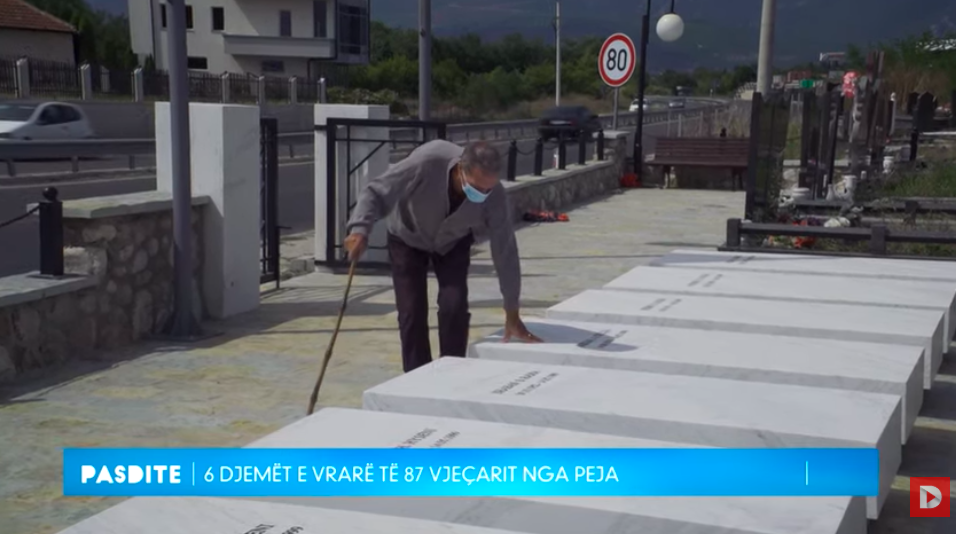 Hajrullah Hyseni’s six sons were murdered by Serbs in 1999 in Peja