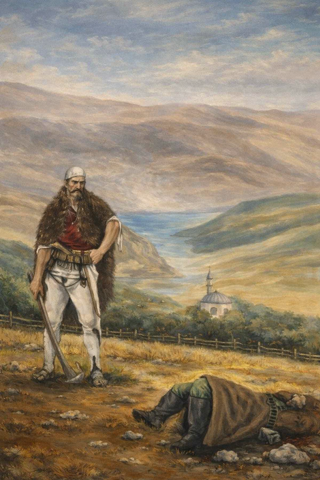 Albanian hero Kadri Bazi Breza (1880–1943) who killed the Serbian military and rapist Bašić in 1913