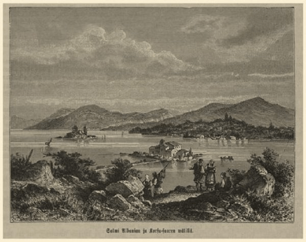 When the Corfu Channel was called the Albanian Channel – a rare photograph in a Finnish magazine