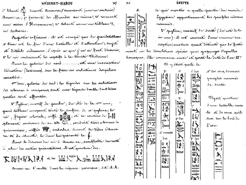 Original Egyptian Documents; The Battle of Kadesh (1274 BC) and Champollion’s original decipherments; Greeks are not mentioned but Pelasgians
