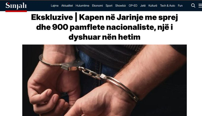 Serbian Propaganda Materials Headed to Kosovo Discovered at Jarinje