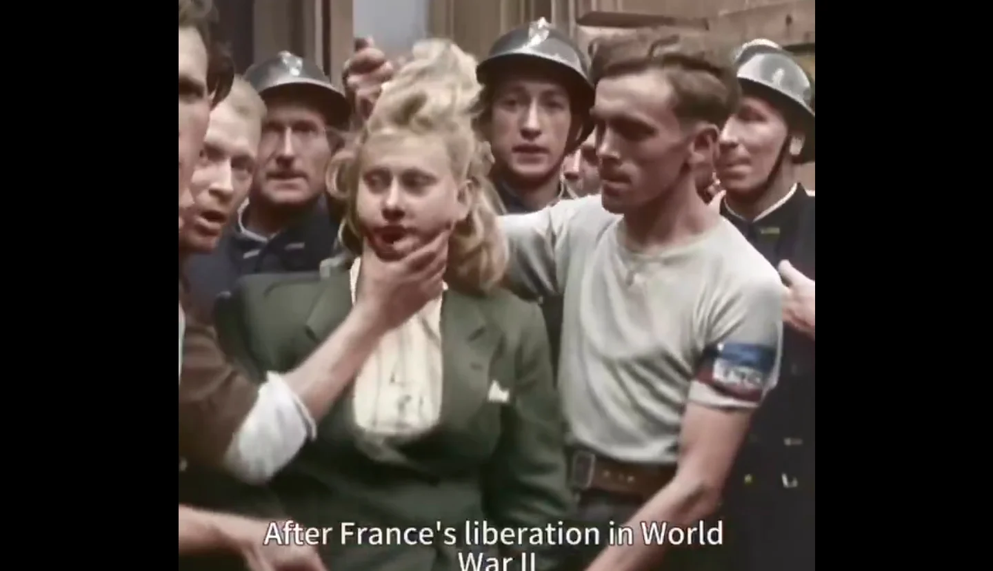 When France Publicly Shamed Their Women As A Collective Vengeance In 1944