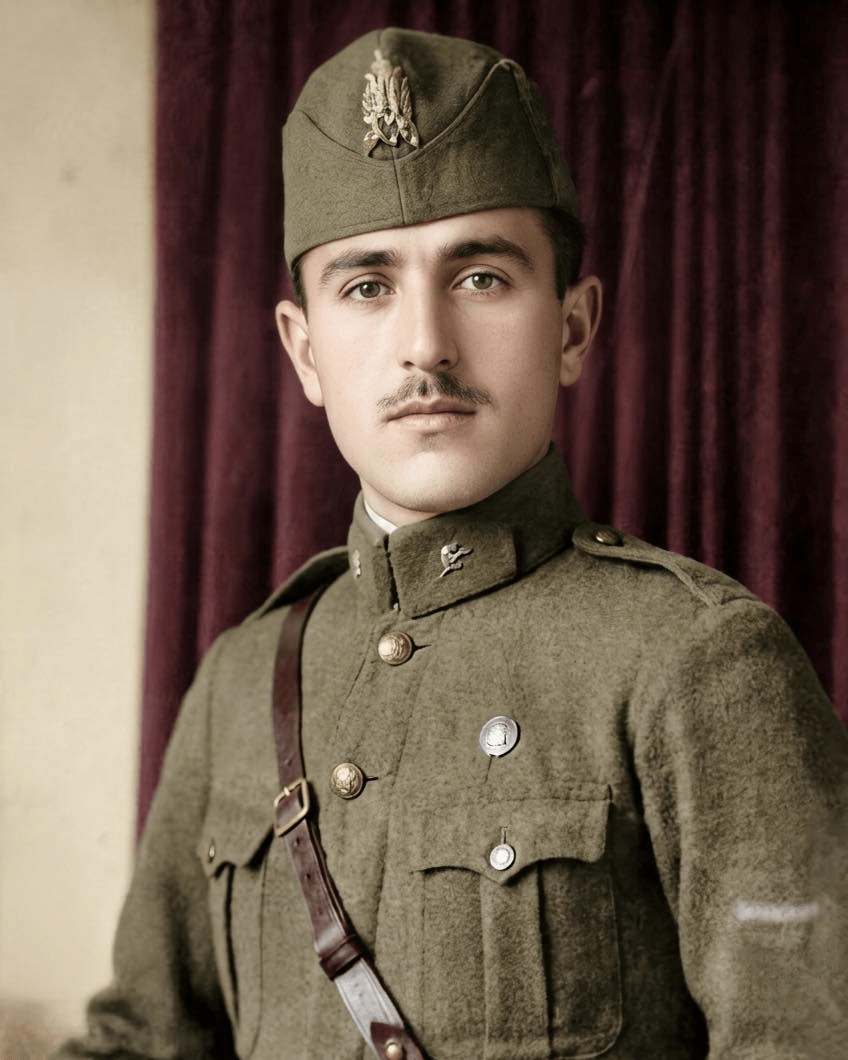 The Albanian hero Sulejman Vuçiterna of Verbovcë, 18 years old and had over 400 armed men under his command