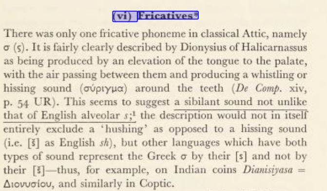 Fricatives in Classical Greek, Messapic, and Modern Albanian & Greek