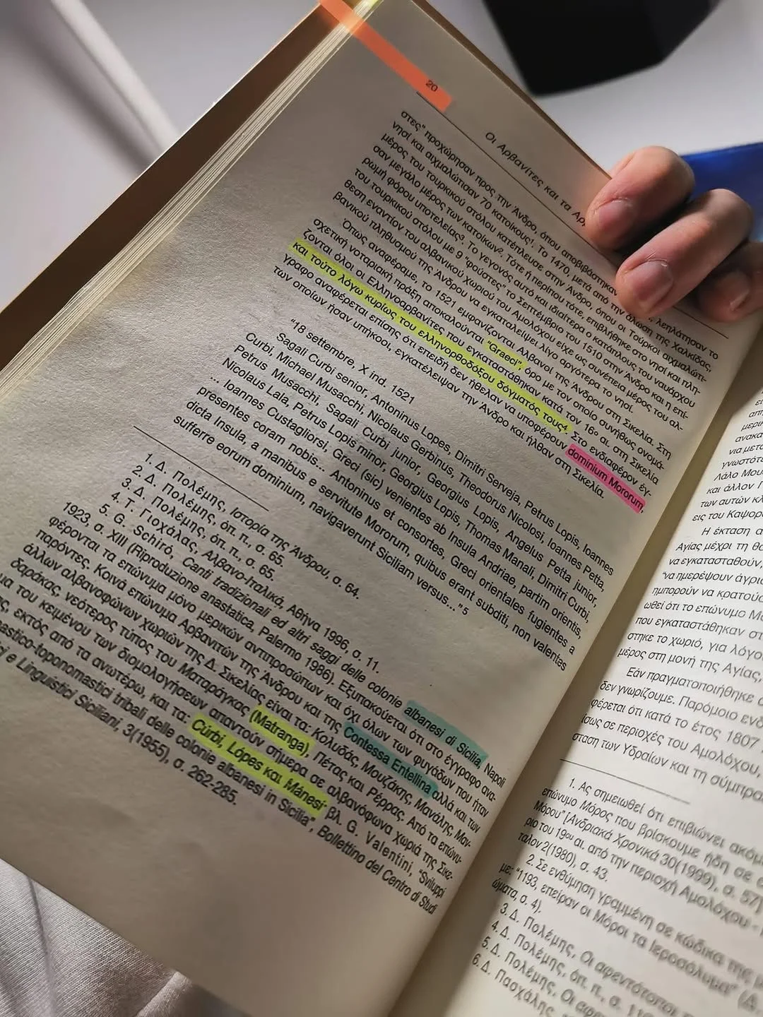 1521 Latin Document Records Albanian Migration from Andros to Sicily