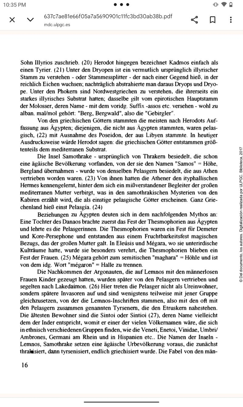Ancient Accounts of the Pelasgians